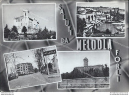 Ar140 Cartolina Saluti Da Meldola Provincia Di Forli' - Forli