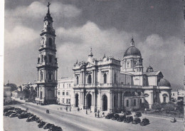 Cartolina Pompei - Facciata Del Santuario E Campanile - Pompei