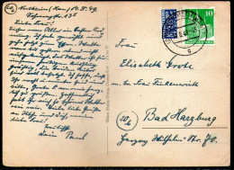 ,Germany,cart Cancel:Notheim.14/08/1949 To Bad Harzburg,as  Scan - Cartas & Documentos