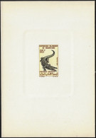 Mauritanie 1969 Y&T 267 Sur Feuillet De Luxe. Crocodile Du Nil (Crocodylus Niloticus) - Autres & Non Classés