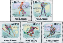 Guinea-Bissau 4581-4585 (kompl. Ausgabe) Postfrisch 2010 Wintersport - Guinea-Bissau