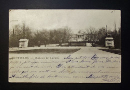 België - Belgique - Brussel - CPA - Chateau De Laeken - Avec Timbre Obl. Leysin (Switzerland) 1901 - Monumenti, Edifici