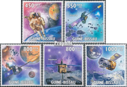 Guinea-Bissau 4492-4496 (kompl. Ausgabe) Postfrisch 2009 JAXA Japanische Raumfahrtagentur - Guinea-Bissau