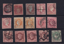 LOT DE TIMBRES CLASSIQUES DE 1853 A 1862.. INTERESSANTS.A VOIR - Unused Stamps