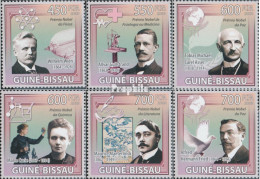 Guinea-Bissau 4315-4320 (kompl. Ausgabe) Postfrisch 2009 Nobelpreisträger - Guinée-Bissau
