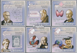 Guinea-Bissau 4309-4314 (kompl. Ausgabe) Postfrisch 2009 Nobelpreisträger - Guinea-Bissau