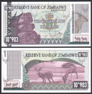 Simbabwe - Zimbabwe 1 Tricentillionen Dollars 2008 UNC (1)   (32591 - Sonstige – Afrika