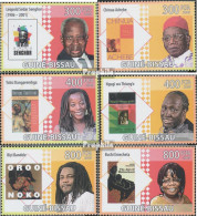 Guinea-Bissau 4183-4188 (kompl. Ausgabe) Postfrisch 2009 Afrikanische Schriftsteller - Guinée-Bissau