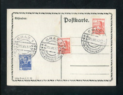 "OESTERREICH" 1937, Postkarte SSt. "Volkstrauertag" (A1167) - Lettres & Documents