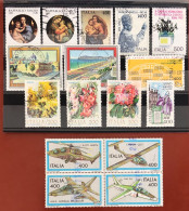 1983 - Italian Republic (16 Used Stamps) - ITALY STAMPS - 1981-90: Gebraucht