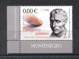 Montenegro 2009-The 200 Th Anniversary Of The Birth Of Louis Braille Set (1v) - Montenegro