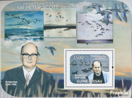 Guinea-Bissau Block 688 (kompl. Ausgabe) Postfrisch 2009 Peter Scott - Guinea-Bissau