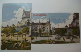 Lwow.Lemberg.Plac Bernardynski X2.Public Toilet .WWI,feldpost.1917-8.Poland.Ukraine. - Oekraïne