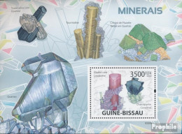 Guinea-Bissau Block 684 (kompl. Ausgabe) Postfrisch 2009 Mineralien - Guinea-Bissau