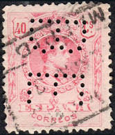 Madrid - Perforado - Edi O 276 "B.E." (Banco) - Usati