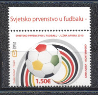 Montenegro 2010-Football World Cup South Africa Set (1v) - 2010 – Zuid-Afrika