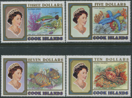 Cook Islands 1992 SG1273-1276 QEII Reef Life High Values (4) MNH - Cookeilanden