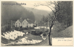 Friedrichroda / Germany: Blick In Den Grund (Vintage PC 1910s) - Friedrichroda