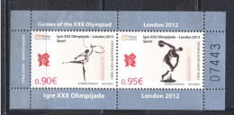 Montenegro 2012-Summer Olympic Games London England M/Sheet - Eté 2012: Londres