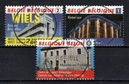 BELGIE: COB 4061/4063 GESTEMPELD. - Gebruikt