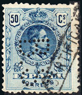 Madrid - Perforado - Edi O 277 - "B.S." (Banco) - Used Stamps