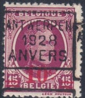 OCVB 4391 C   ANTWERPEN 1928 ANVERS - Rollo De Sellos 1920-29