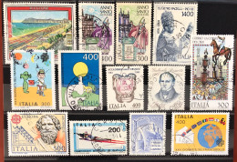 1983 - Italian Republic (13 Used Stamps) - ITALY STAMPS - 1981-90: Used