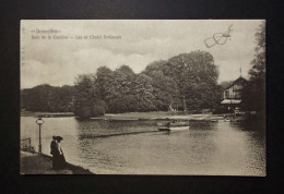 België - Belgique - Brussel - CPA  Bois De La Cambre - Lac Et Chalet Robinson - Ter Kamerenbos Obl. 1905 Brussel - Bossen, Parken, Tuinen