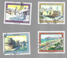 ITALIA - UN.1654.1657   - 1983  TURISTICA (SERIE COMPLETA  DI 4)   - USED° -  RIF. 30905.06.07.08 - 1981-90: Usati