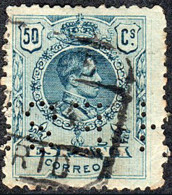 Madrid - Perforado - Edi O 277 - "ESH" (Banco) - Oblitérés