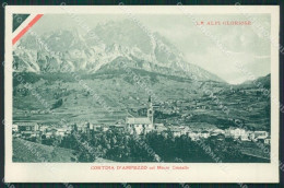 Belluno Cortina D'Ampezzo Carducci Cartolina KV2947 - Belluno