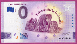 0-Euro XEAH 2023-7 ZOO LEIPZIG 2023 - ELEFANTASTISCHE ERLEBNISSE - Privatentwürfe