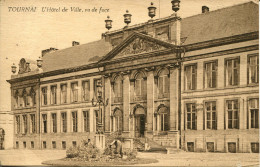 CPA - TOURNAI - HOTEL DE VILLE, VUE DE FACE (IMPECCABLE) - Doornik