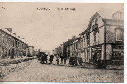 Carte Postale Ancienne Louvroil - Route D'Avesnes - Louvroil