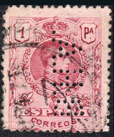 Madrid - Perforado - Edi O 278 - "B.H.A" Pequeño (Banco) - Used Stamps