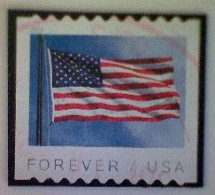 United States, Scott #5342, Used(o) Coil, 2019, Flag Definitive, (55¢) - Usados