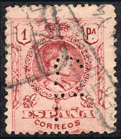 Madrid - Perforado - Edi O 278 - "C.L." Punto (Banco) - Used Stamps