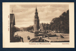 Amsterdam. Oudeschans En Montelbaanstoren. Nouveau Canal Et Tour De Montelbaanstoren( 1516). - Amsterdam