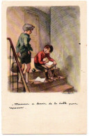 POULBOT, LIGUE NATIONALE CONTRE LE TAUDIS - Maman A Besoin De La Table Pour Repasser - Poulbot, F.