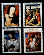 1967-Alto Volta (MNH=**) S.4v."quadri A Soggetto Religioso"cat.Yvert 2013 Euro 9 - Alto Volta (1958-1984)