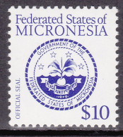 1985-Micronesia (MNH=**) S.1v."Emblema Ufficiale Della Federazione" - Mikronesien