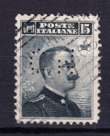 1906 Circa PERFIN C N (Carlo Naef) Su Effigie C.15 Usato - Used