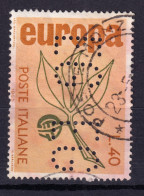 1965 Circa PERFIN E G (Egidio Galbani E Milano) Su Europa Lire 40,usato - 1961-70: Afgestempeld
