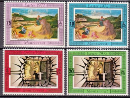 1972-Monserrato (MNH=**) S.4v."Pasqua,quadri" - Montserrat