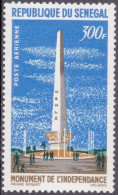 1964-Senegal (MNH=**) Posta Aerea S.1v."Indipendenza,monumento"catalogo Yvert Eu - Senegal (1960-...)