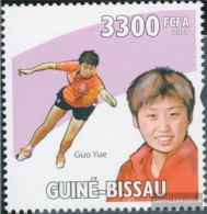 Guinea-Bissau 4479 (complete. Issue) Unmounted Mint / Never Hinged 2009 Tischtennismeister - Guinée-Bissau