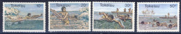 1980-Tokelau (MNH=**) Serie 4 Valori Sports Acquatici - Tokelau