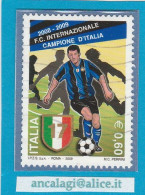 USATI ITALIA 2009 - Ref.1124 "INTER CAMPIONE D'ITALIA" 1 Val. - - 2001-10: Gebraucht