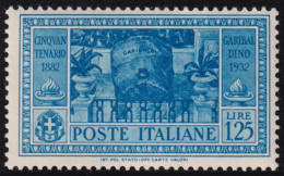 1932-Italia (MNH=**) L.1,25 Garibaldi - Nuevos