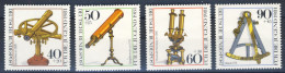 1981-Germania (MNH=**) Serie 4 Valori Strumenti Ottici - Ungebraucht